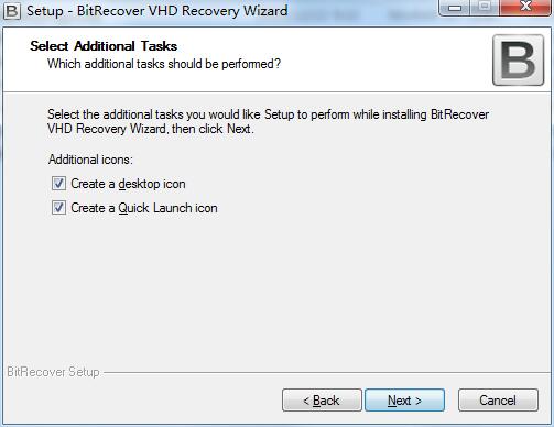 BitRecover VHD Recovery Wizard截图