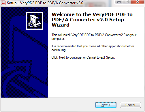 VeryPDF PDF to PDFA Converter截图