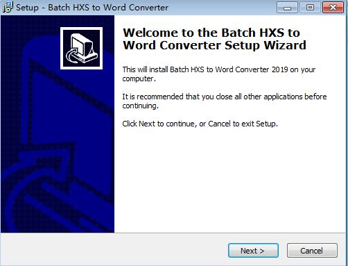 Batch HXS TO DOC Converter截图