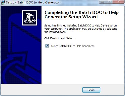 Batch DOC to Help Generator截图