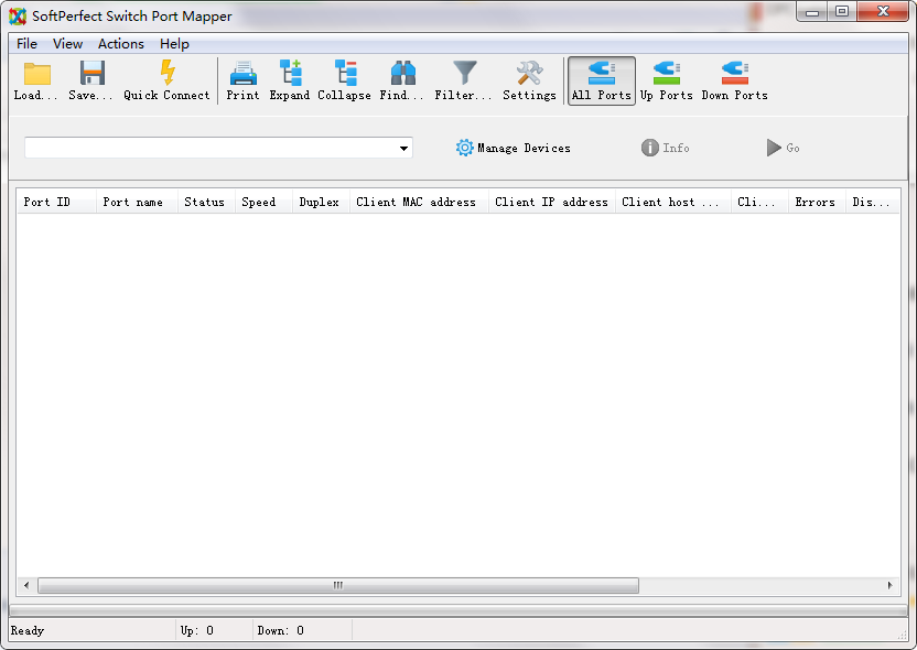SoftPerfect Switch Port Mapper截图