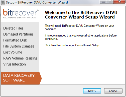 DjVu Converter Wizard截图