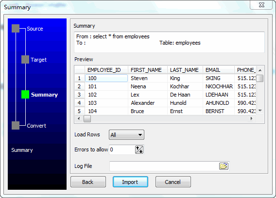 PostgresToOracle截图