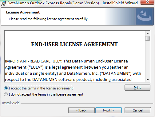 DataNumen Outlook Express Repair截图