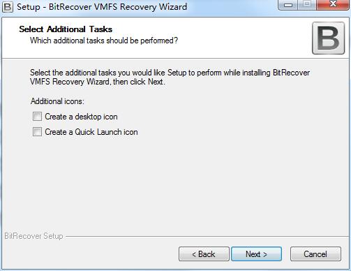 BitRecover VMFS Recovery Wizard截图