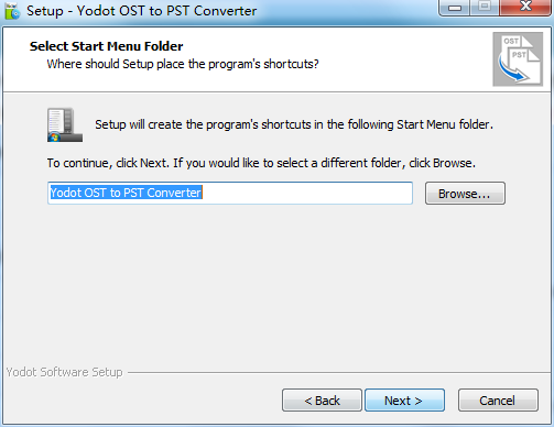 Yodot OST to PST Converter截图