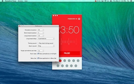 Pomodoro Timer Mac截图