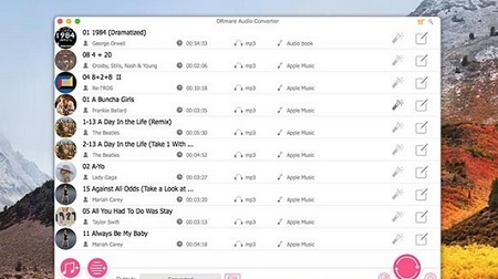 DRmare Audio Converter Mac截图