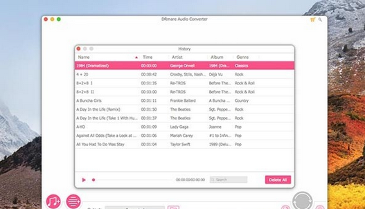 DRmare Audio Converter Mac截图