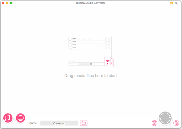 DRmare Audio Converter Mac截图