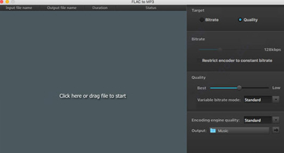 FLAC to MP3 Mac截图