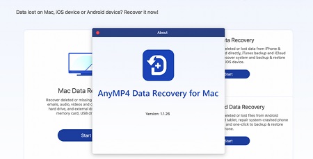 AnyMP4 Data Recovery Mac截图