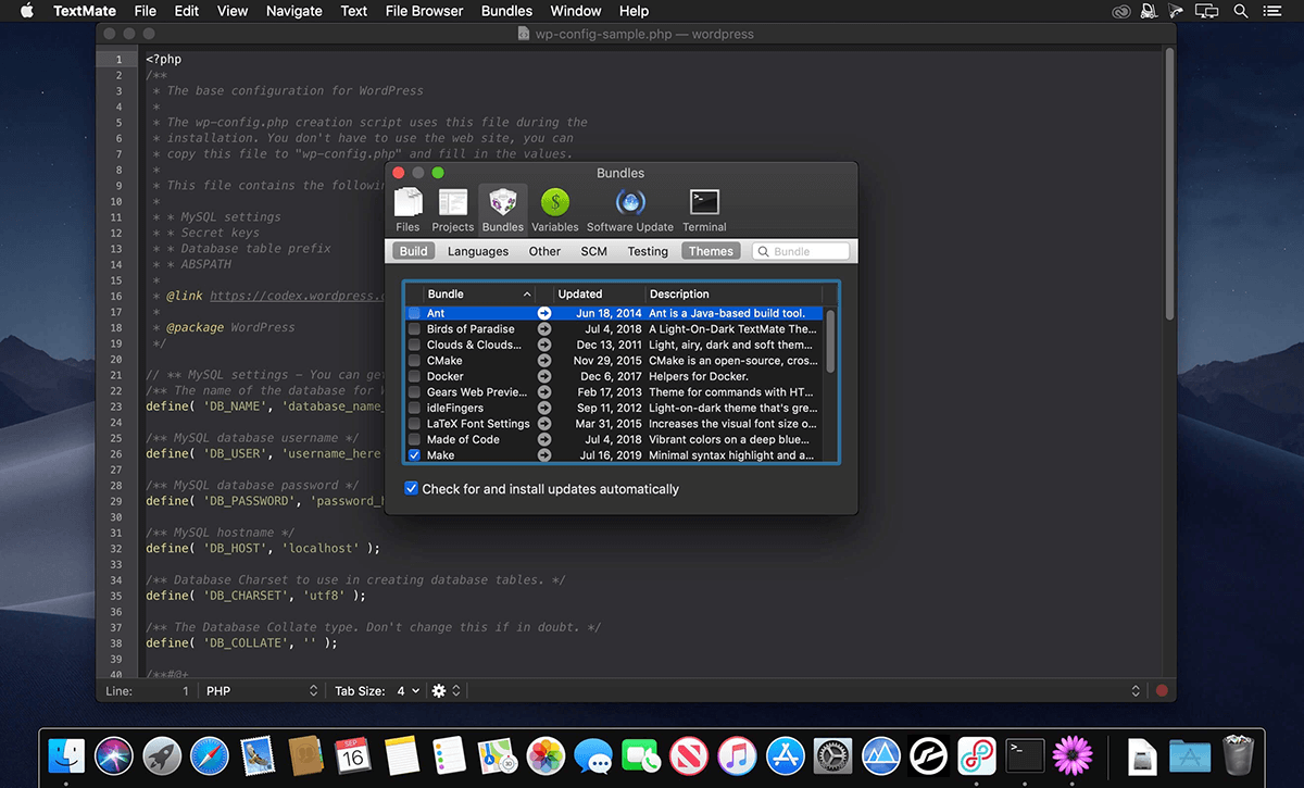 TextMate 2 Mac截图