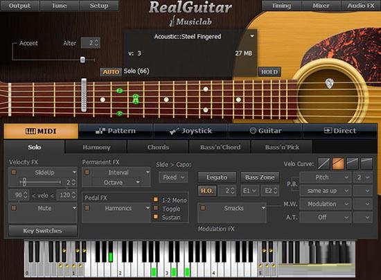 MusicLab RealGuitar for MAC截图