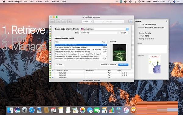 BookManager Mac截图