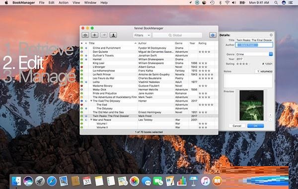 BookManager Mac截图