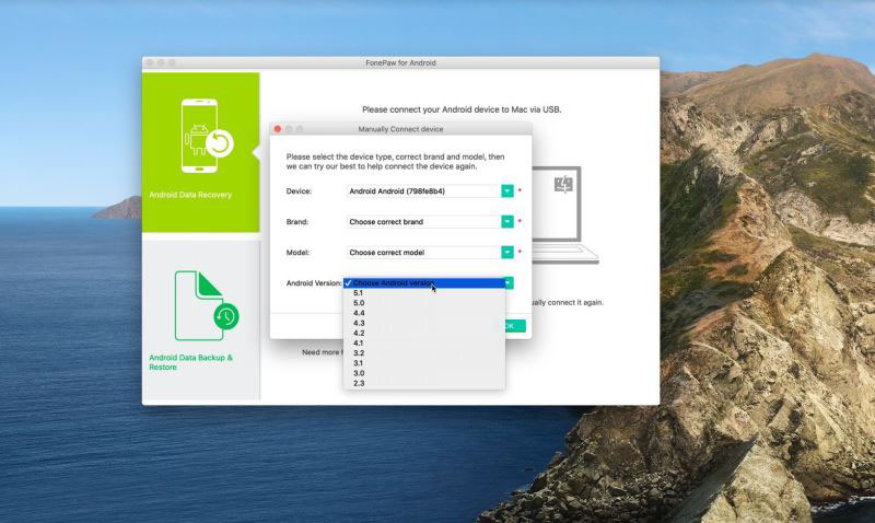 FonePaw Android Data Recovery Mac截图