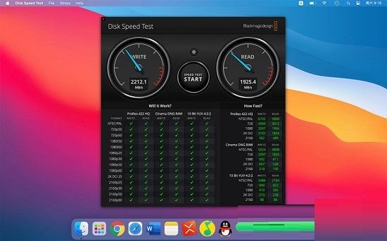 Disk Speed Test for Mac截图