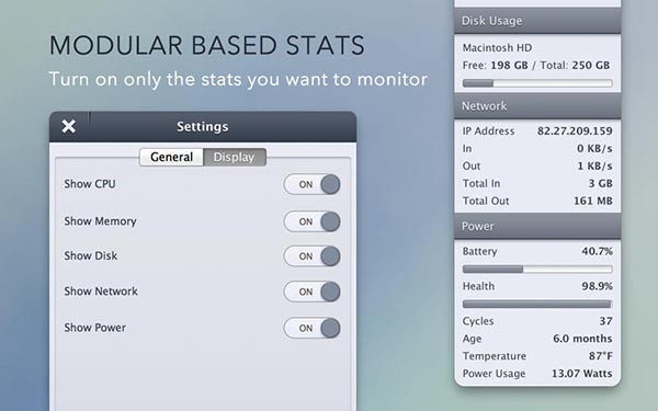 StatsBar Mac截图