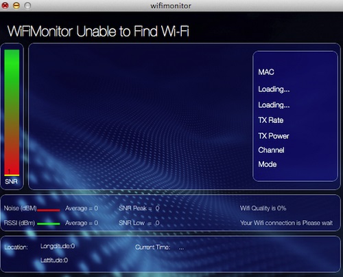 WiFiMonitor Mac截图