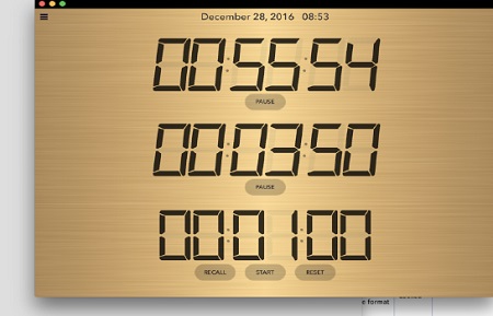 Cooking Timer Mac截图