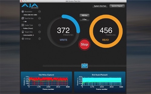 AJA System Test Mac截图