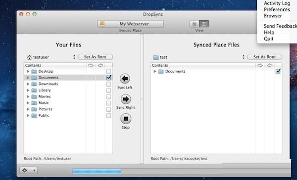 Dropsync for Mac截图