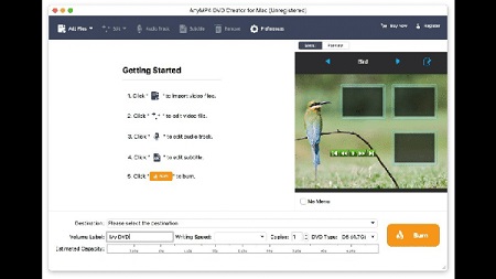 AnyMP4 DVD Creator Mac截图