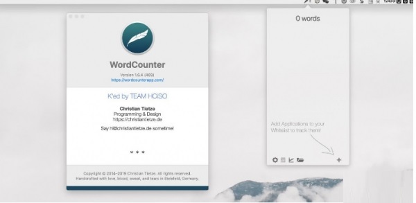 WordCounter Mac截图