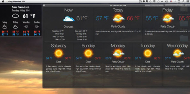 天气HD Mac截图
