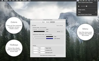 Simple Screen Shade Mac截图