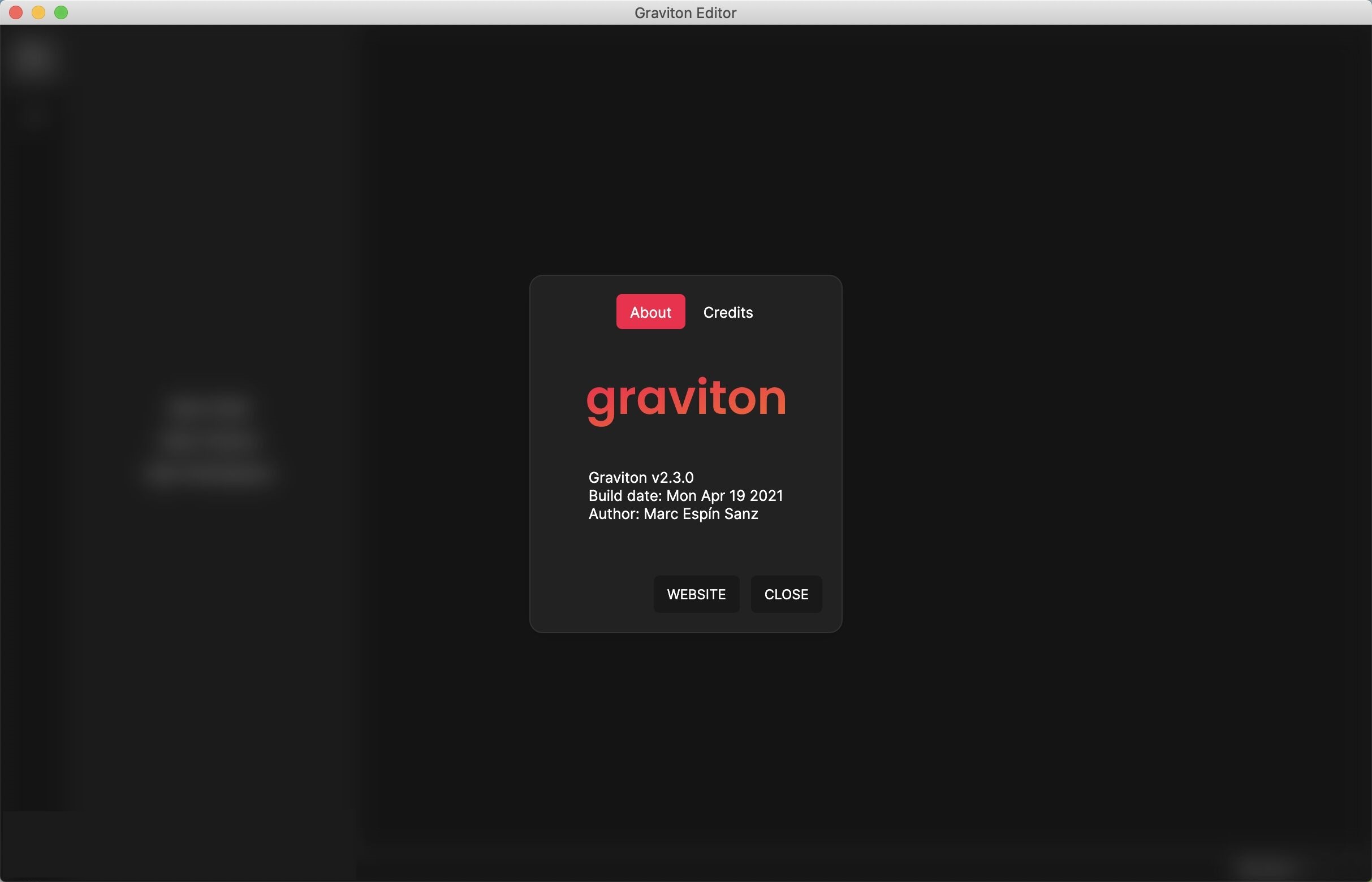 Graviton Mac截图