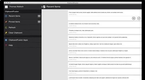 ClipboardFusion Mac截图