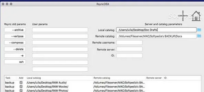 RsyncOSX Mac截图