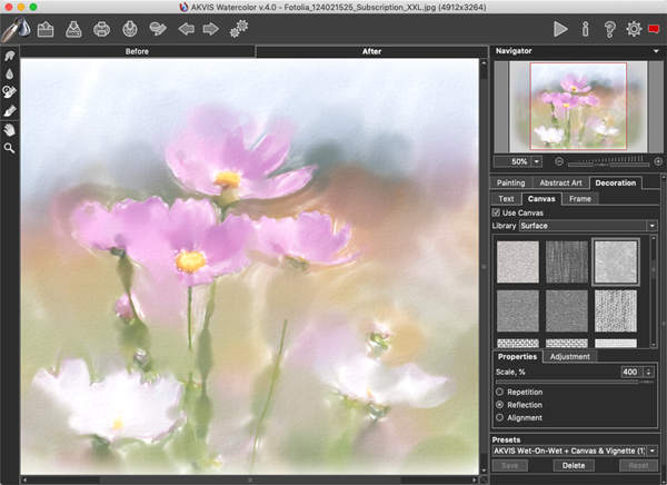 AKVIS Watercolor Mac截图