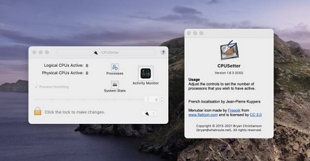 CPUSetter Mac截图