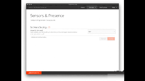 Plantronics Hub Mac截图