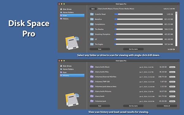 Disk Space Pro Mac截图