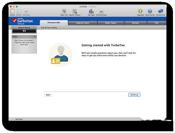 TurboTax for Mac截图