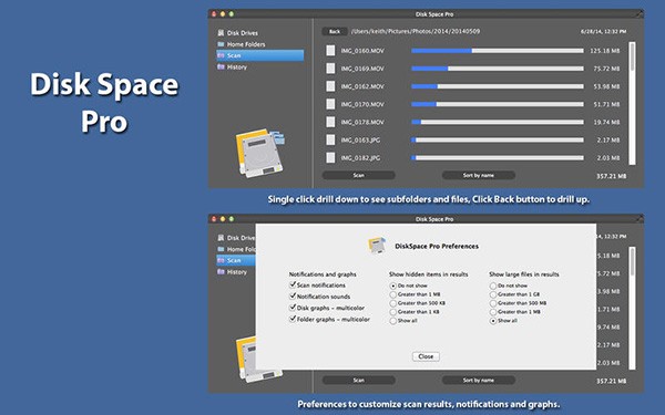 Disk Space Pro Mac截图