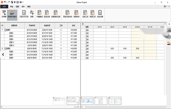 Edraw Project for mac截图