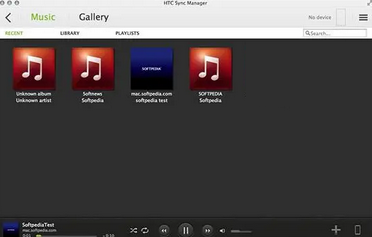HTC Sync Manager Mac截图
