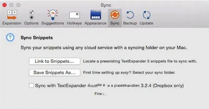 TextExpander Mac截图