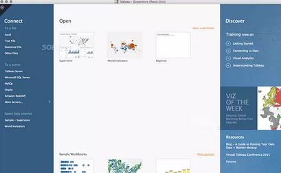 Tableau Desktop 2019 Mac截图