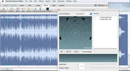 Wavepad Audio Editor Mac截图