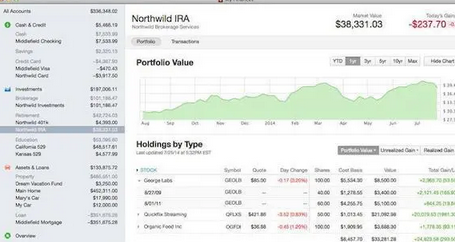 Quicken Mac截图