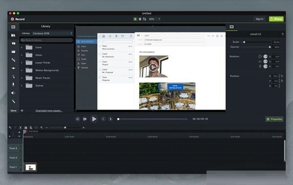 Camtasia 2018 Mac截图