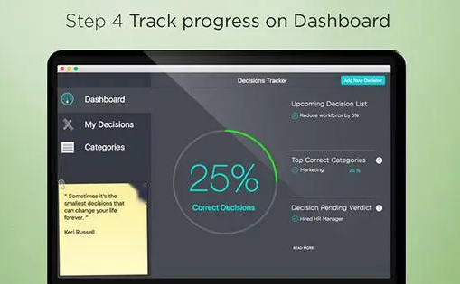 Decisions Tracker Mac截图