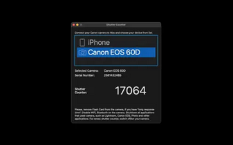 Shutter Counter Mac截图