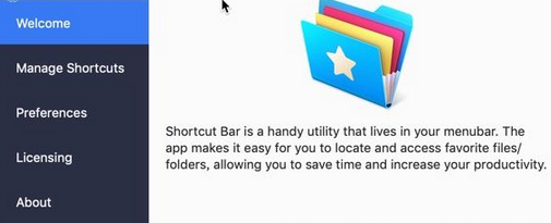 Shortcut Bar for Mac截图